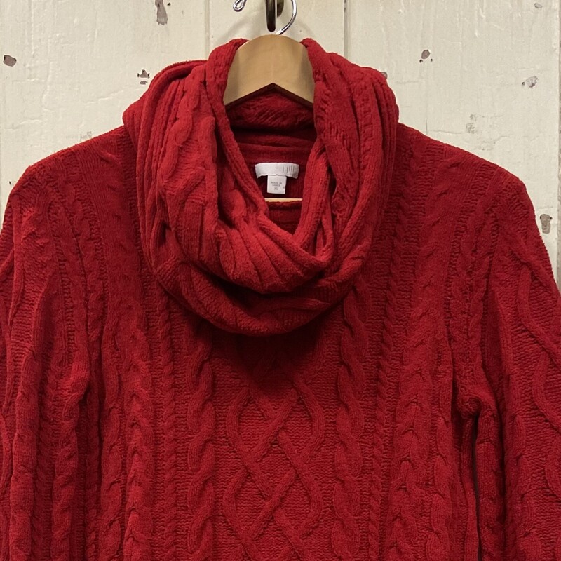 Red Chen Sweater/Scarf