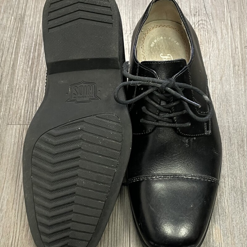 Florsheim Dress Shoes, Black, Size: 3M
