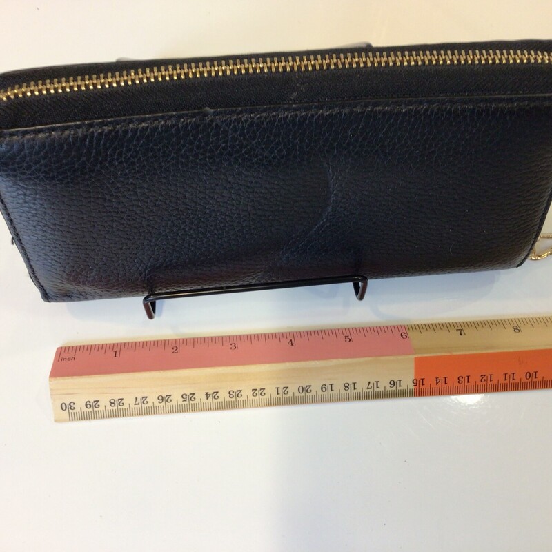 MK Wallet Wristlet, Black, Size: L