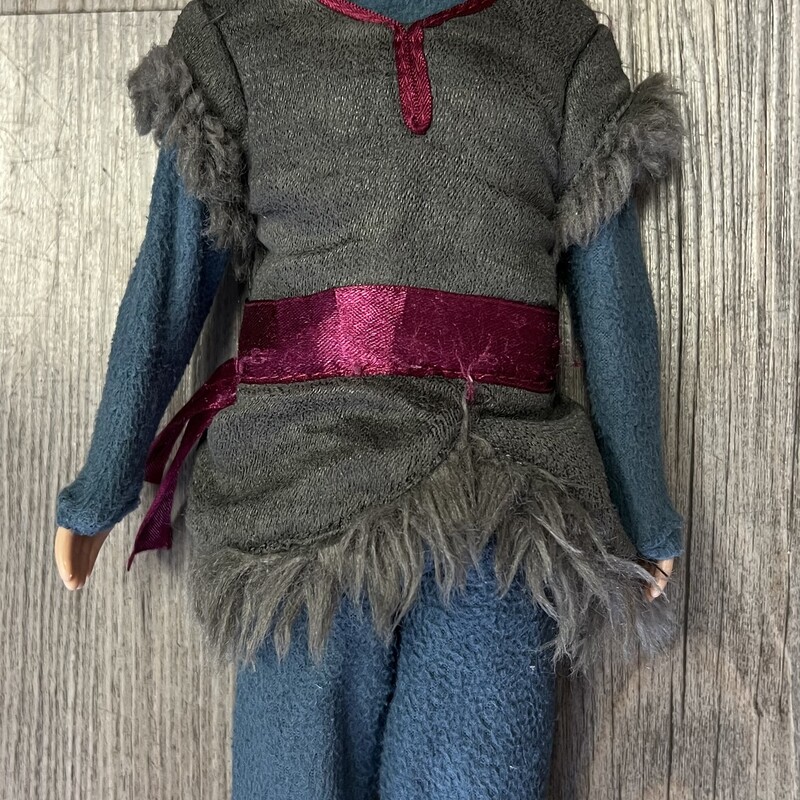 Kristoff Doll, Grey, Size: 12 Inch