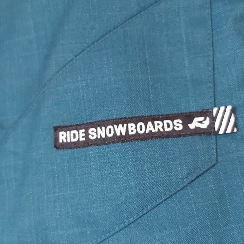 Ride Snowboarding, Teal, Size: XL