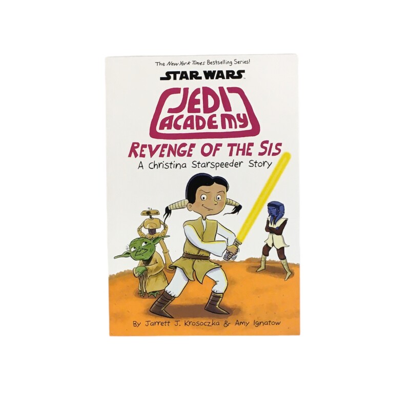Jedi Academy Revenge Of The Sis, Book; Star Wars

Located at Pipsqueak Resale Boutique inside the Vancouver Mall or online at:

#resalerocks #pipsqueakresale #vancouverwa #portland #reusereducerecycle #fashiononabudget #chooseused #consignment #savemoney #shoplocal #weship #keepusopen #shoplocalonline #resale #resaleboutique #mommyandme #minime #fashion #reseller

All items are photographed prior to being steamed. Cross posted, items are located at #PipsqueakResaleBoutique, payments accepted: cash, paypal & credit cards. Any flaws will be described in the comments. More pictures available with link above. Local pick up available at the #VancouverMall, tax will be added (not included in price), shipping available (not included in price, *Clothing, shoes, books & DVDs for $6.99; please contact regarding shipment of toys or other larger items), item can be placed on hold with communication, message with any questions. Join Pipsqueak Resale - Online to see all the new items! Follow us on IG @pipsqueakresale & Thanks for looking! Due to the nature of consignment, any known flaws will be described; ALL SHIPPED SALES ARE FINAL. All items are currently located inside Pipsqueak Resale Boutique as a store front items purchased on location before items are prepared for shipment will be refunded.