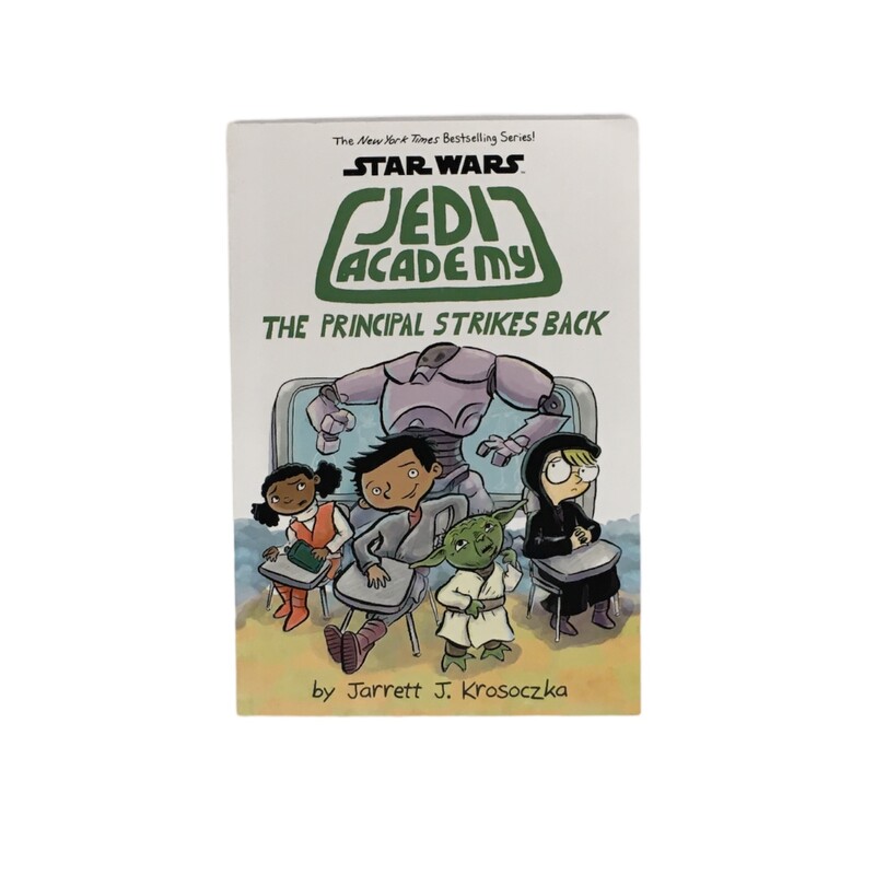 Jedi Academy The Principal Strikes Back, Book; Star Wars

Located at Pipsqueak Resale Boutique inside the Vancouver Mall or online at:

#resalerocks #pipsqueakresale #vancouverwa #portland #reusereducerecycle #fashiononabudget #chooseused #consignment #savemoney #shoplocal #weship #keepusopen #shoplocalonline #resale #resaleboutique #mommyandme #minime #fashion #reseller

All items are photographed prior to being steamed. Cross posted, items are located at #PipsqueakResaleBoutique, payments accepted: cash, paypal & credit cards. Any flaws will be described in the comments. More pictures available with link above. Local pick up available at the #VancouverMall, tax will be added (not included in price), shipping available (not included in price, *Clothing, shoes, books & DVDs for $6.99; please contact regarding shipment of toys or other larger items), item can be placed on hold with communication, message with any questions. Join Pipsqueak Resale - Online to see all the new items! Follow us on IG @pipsqueakresale & Thanks for looking! Due to the nature of consignment, any known flaws will be described; ALL SHIPPED SALES ARE FINAL. All items are currently located inside Pipsqueak Resale Boutique as a store front items purchased on location before items are prepared for shipment will be refunded.