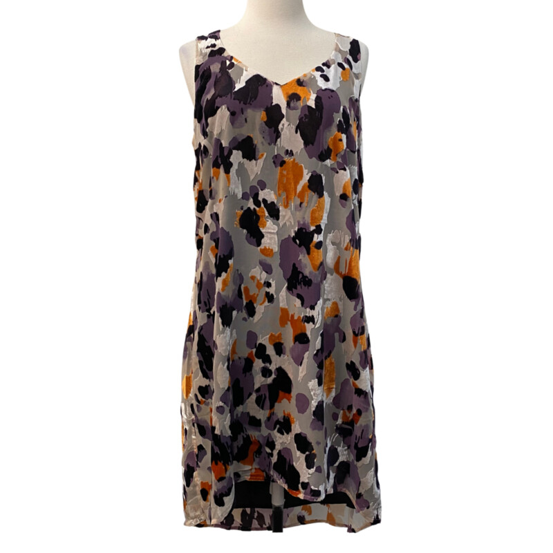 CAbi Radiant Velvet Burnout Dress
Sleeveless
Colors: Plum, Orange and Cream
Size: Medium
