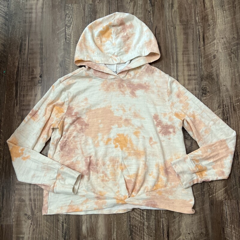 Old Navy Tie Dye Hooded, Peach, Size: Youth XL