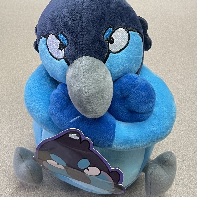 Jaiden Animation Plush Toy, Blue, Size: NEW
Ari Angry Plush