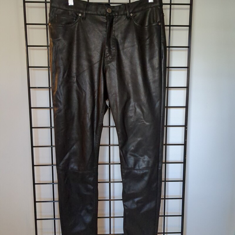 H&M Faux Leather Pants