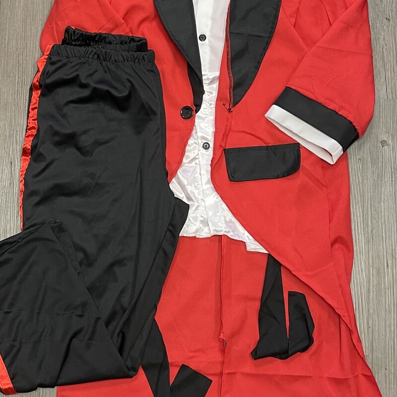 Ring Master Costume, Red, Size: Adult
Jacket, pants, hat