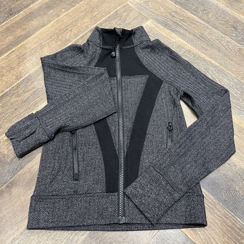 Ivviva Active Zip Sweater, Black, Size: 6Y