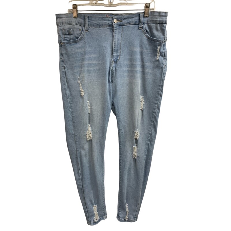 Wax Jeans S18, Blue, Size: 1X