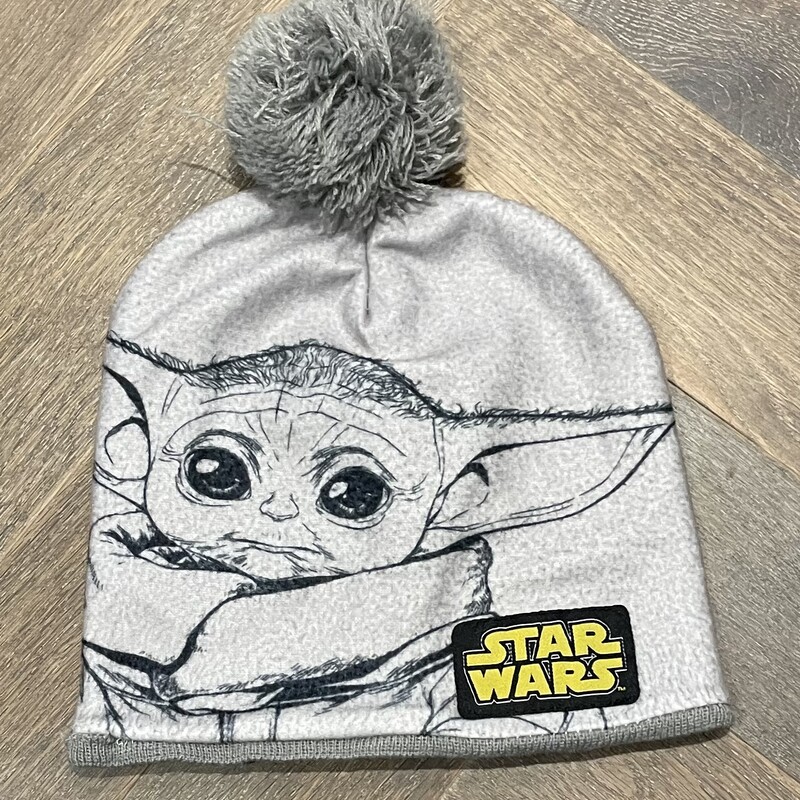 Star Wars Lined Hat, Grey, Size: 8Y+