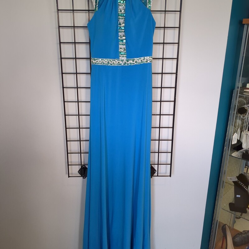 Sherri Hill Gown AS IS, Aqua, Size: 8 AS IS
Few of the beads need to be re stitched