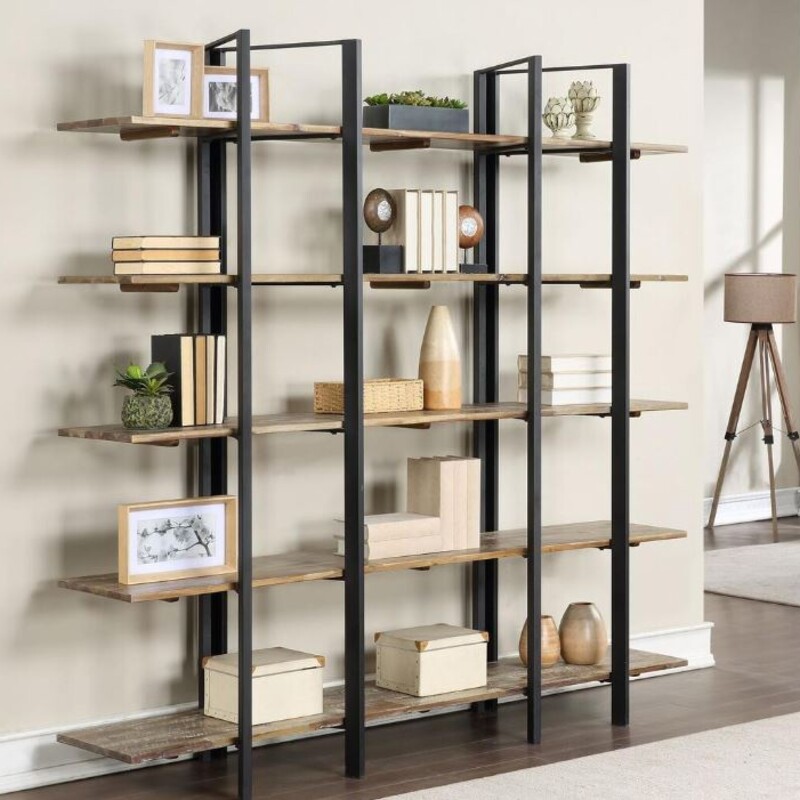 Vail Natural Wood Etagere
Taupe Black Wood
Size: 79x20x79H
NEW
Retail $1370+