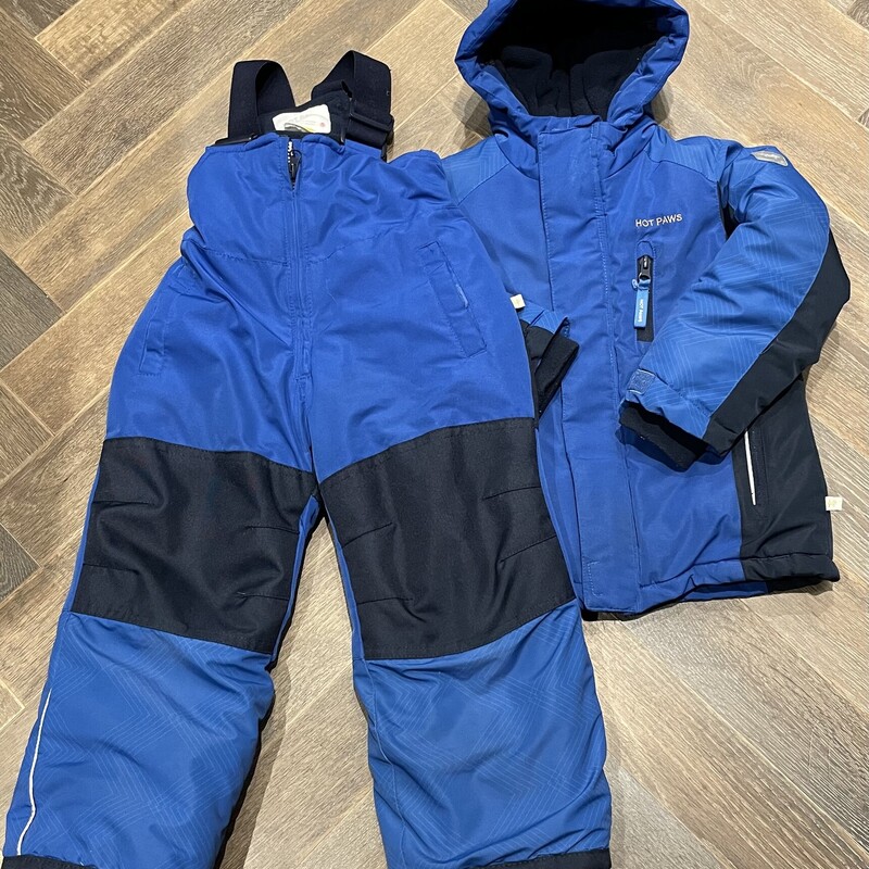 Hotpaws Winter Suit 2pc, Blue, Size: 5Y