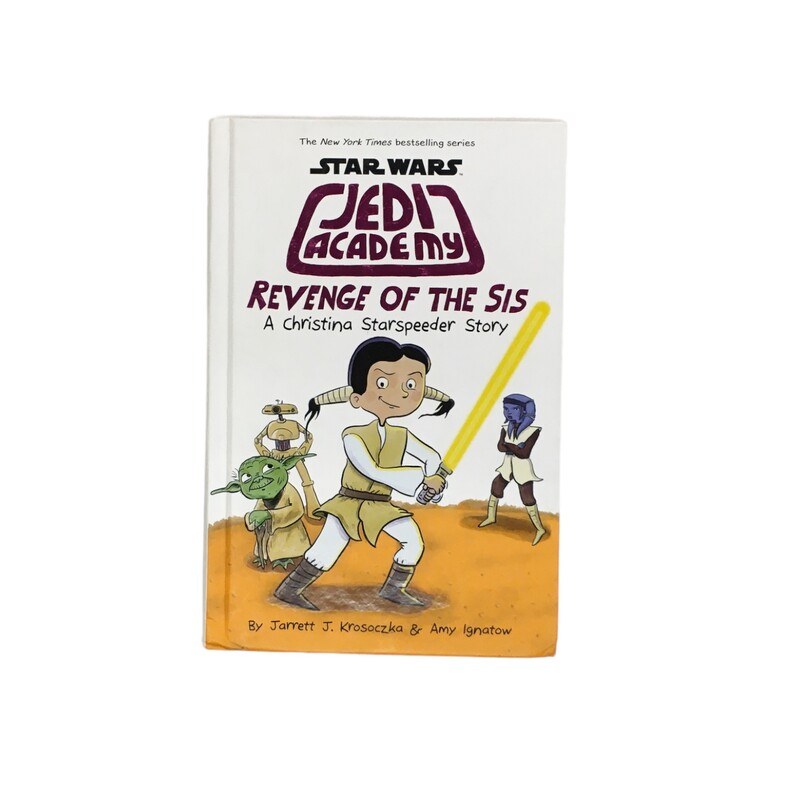 Star Wars Jedi Academy Revenge Of The Sis, Book

Located at Pipsqueak Resale Boutique inside the Vancouver Mall or online at:

#resalerocks #pipsqueakresale #vancouverwa #portland #reusereducerecycle #fashiononabudget #chooseused #consignment #savemoney #shoplocal #weship #keepusopen #shoplocalonline #resale #resaleboutique #mommyandme #minime #fashion #reseller

All items are photographed prior to being steamed. Cross posted, items are located at #PipsqueakResaleBoutique, payments accepted: cash, paypal & credit cards. Any flaws will be described in the comments. More pictures available with link above. Local pick up available at the #VancouverMall, tax will be added (not included in price), shipping available (not included in price, *Clothing, shoes, books & DVDs for $6.99; please contact regarding shipment of toys or other larger items), item can be placed on hold with communication, message with any questions. Join Pipsqueak Resale - Online to see all the new items! Follow us on IG @pipsqueakresale & Thanks for looking! Due to the nature of consignment, any known flaws will be described; ALL SHIPPED SALES ARE FINAL. All items are currently located inside Pipsqueak Resale Boutique as a store front items purchased on location before items are prepared for shipment will be refunded.