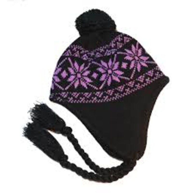Snowstoppers Nordic Hat, Purple, Size: 3-8 Years

Beautiful Design, Good Quality, Warm!

The Nordic, with the cute pom pom on top.
Made of soft, knit material, pleasant to the touch
Fully fleece lined to really help keep kids warm!
Machine washable
One Size Fits Most from 3-8 years