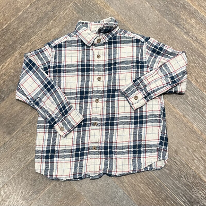 Uniqlo Flannel Shirt, Multi, Size: 3-4Y