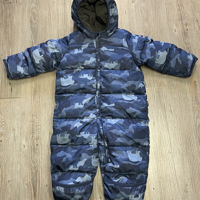 Gap Snow Suit, Blue, Size: 6-12M