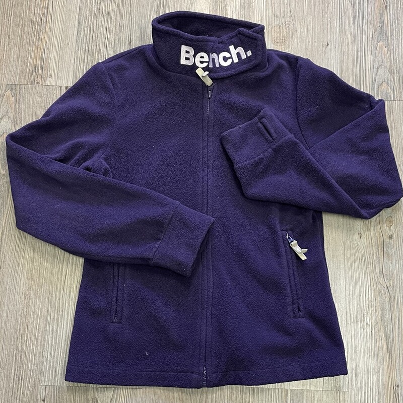 Bench Fleece Zip Sweater, Purple, Size: 11-12Y