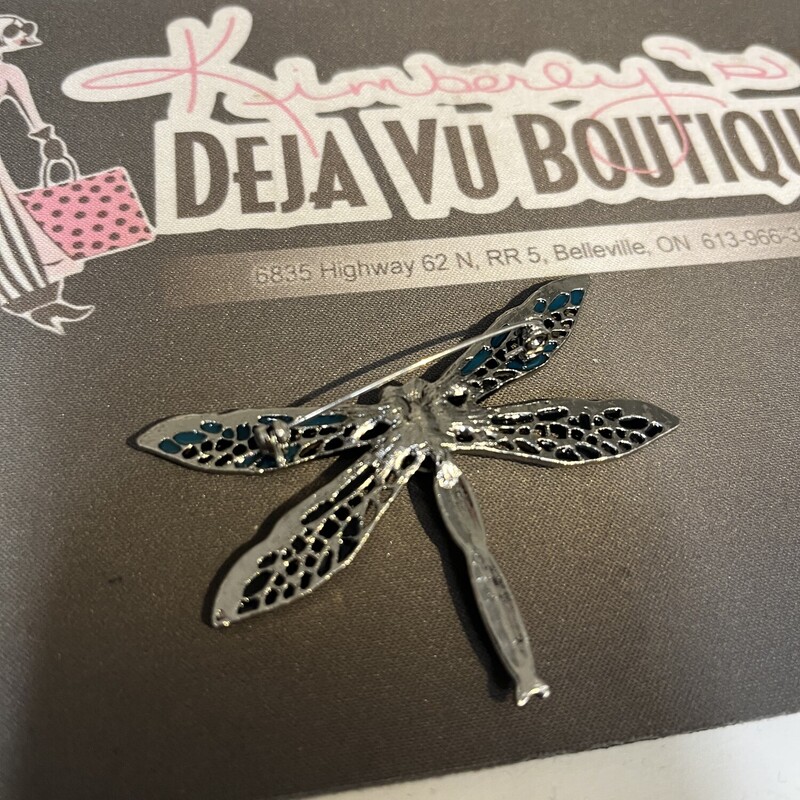 Brand New Bejeweled DragonFly Pin