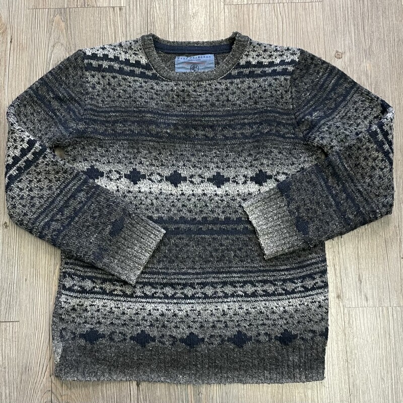 Zara Knit Sweater, Grey, Size: 5-6Y