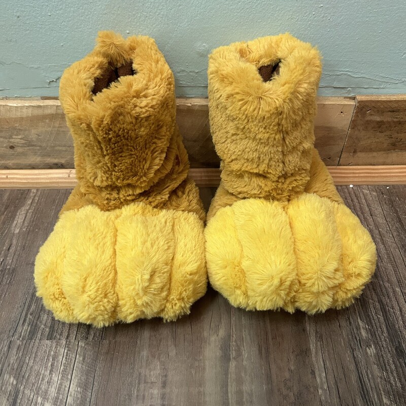Disney Lion King Slippers, Yellow, Size: Shoes 9.5