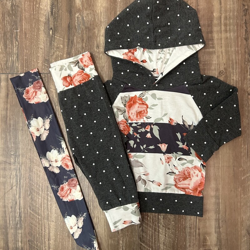 Roses Knit 3pc Outfit