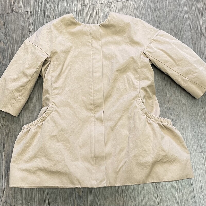 COS Lined Dress, Tan, Size: 1-2Y