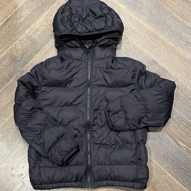 Uniqlo Pufftech  Jacket, Black, Size: 7-8Y