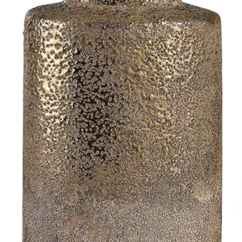 Uttermost Metallic Vase
Gold Cream
Size: 8W x 5D x12.5H