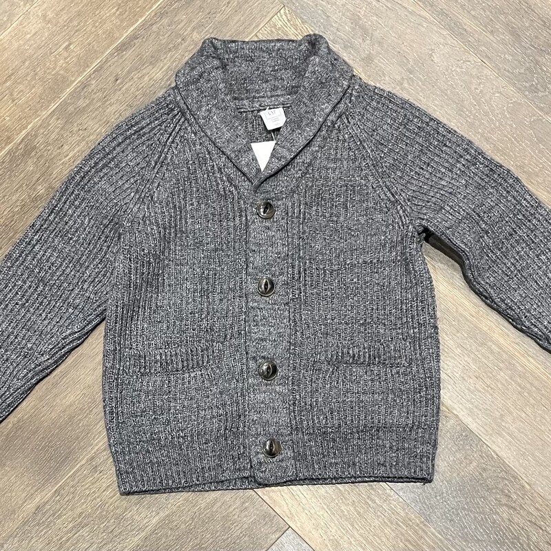 Gap Knit Sweater, Grey, Size: 3Y