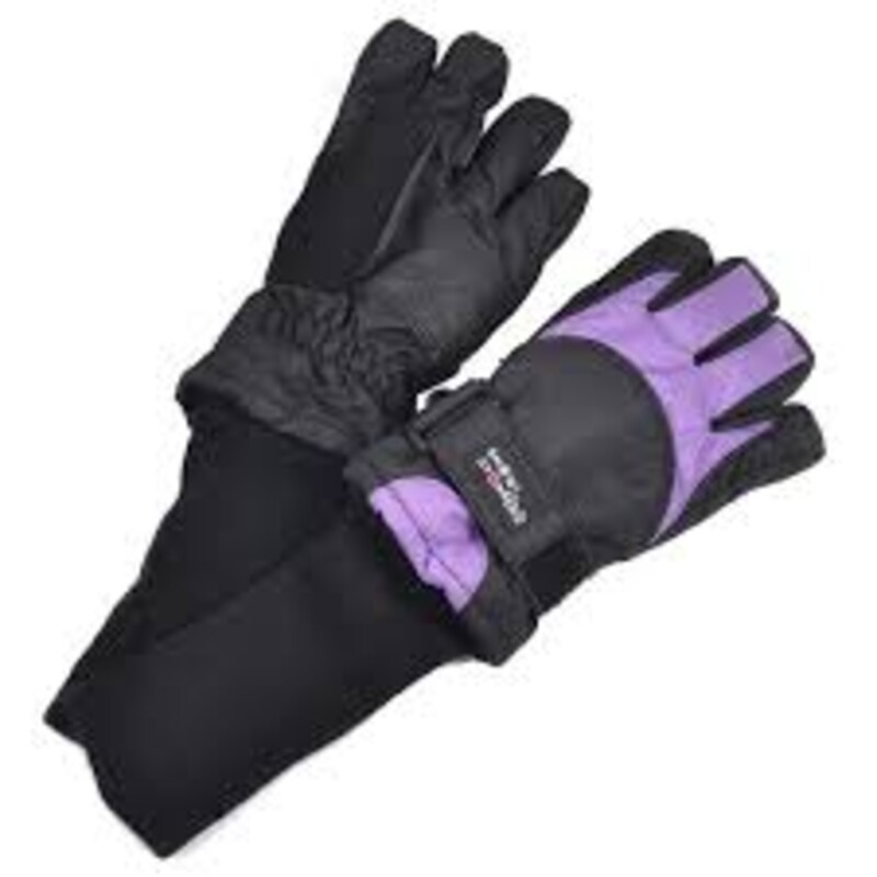Snowstoppers Nylon Glove, Purple, Size: Age 8-12Y
100% Waterproof
40 Grams Thinsulate
Great for Skiing, Snowboarding, Sledding & Playing in the Snow!