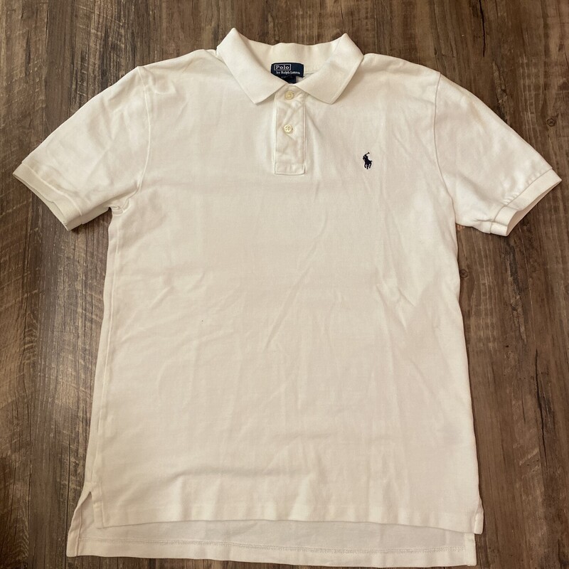 Polo RL Classic Polo Shir, Cream, Size: Youth XL