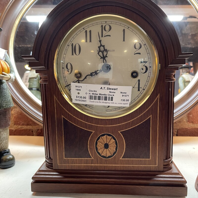 H. Miller Mantle Clock