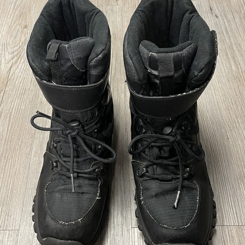 Cougar Winter Boots, Black, Size: 5Y
