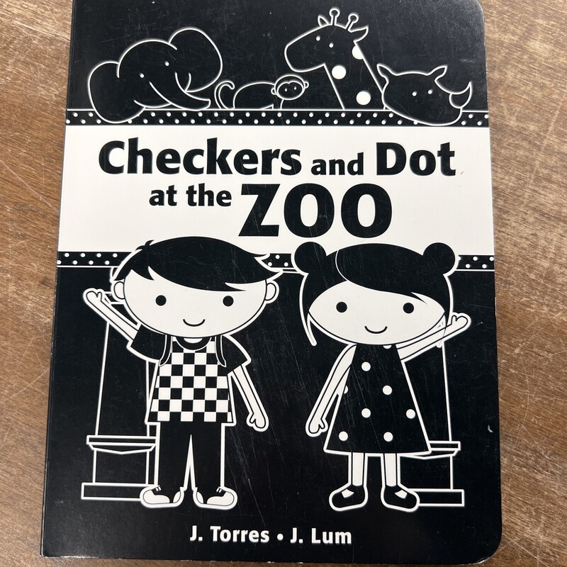 Checkers And Dot At The Z, Size: Board, Item: Book