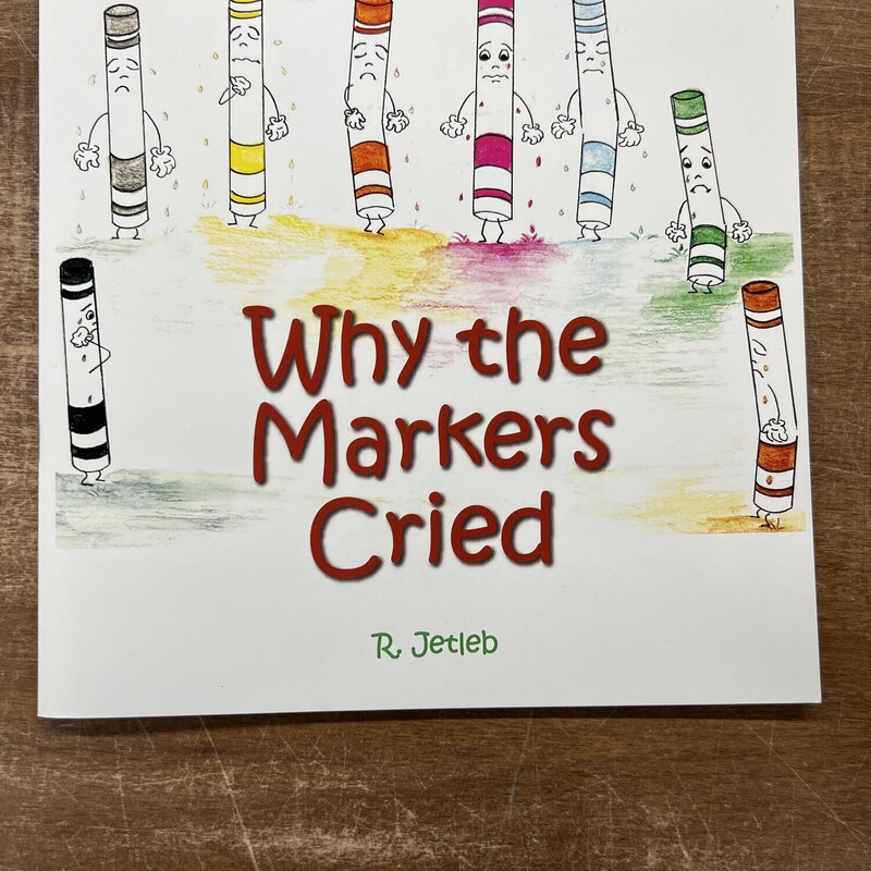 Why The Markers Cried, Size: Back, Item: Paper