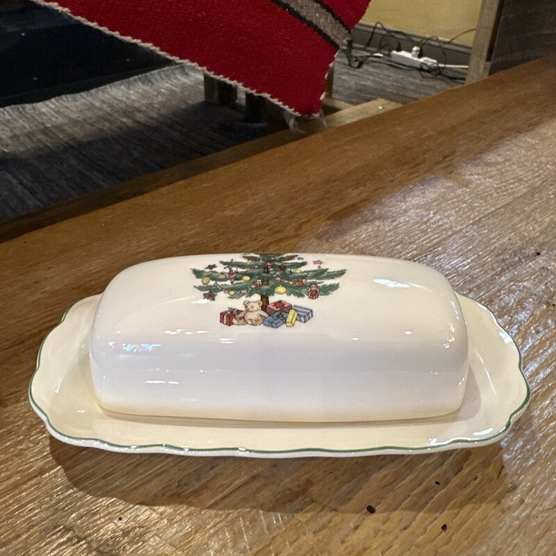 Nikko Happy Holidays Butter Dish