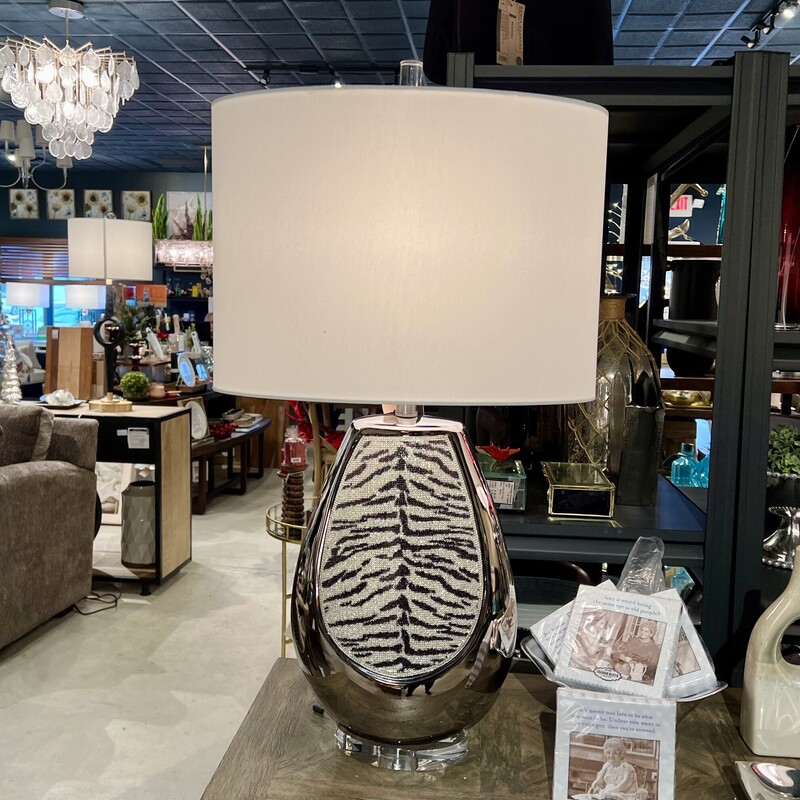 Style Craft Zebra Lamp