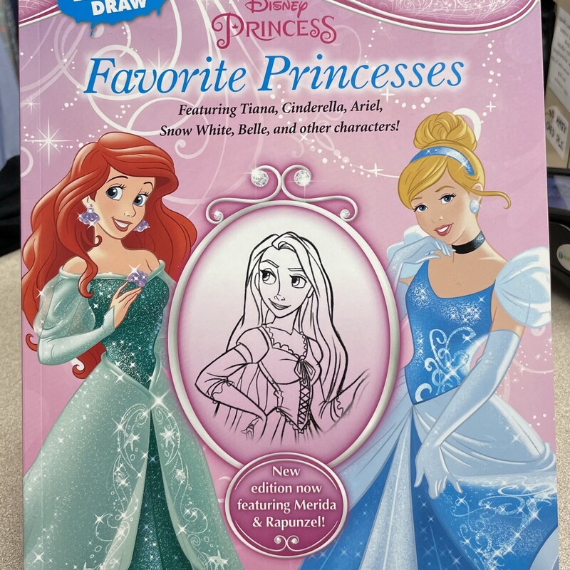 Learn To Draw Princesses, Pink, Size: Paperback