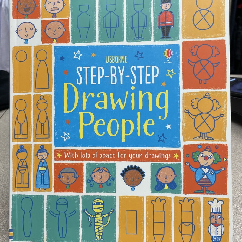 Step By Step Drawing Peop, Multi, Size: Paperback