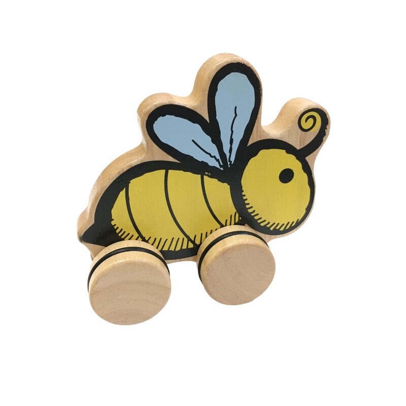 Wooden Rolling Bee