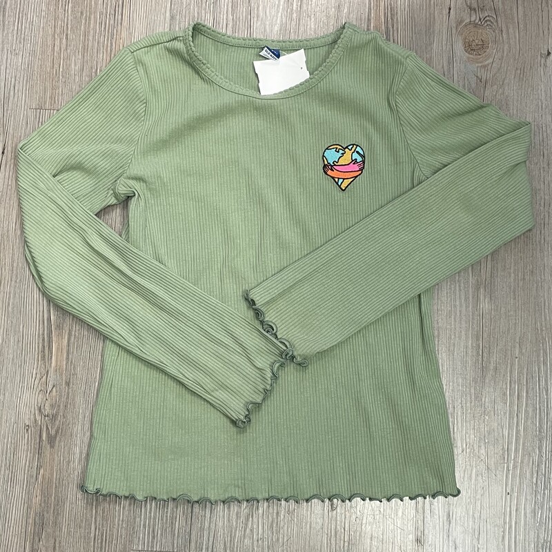 Old Navy LS Tee, Green, Size: 14-16Y