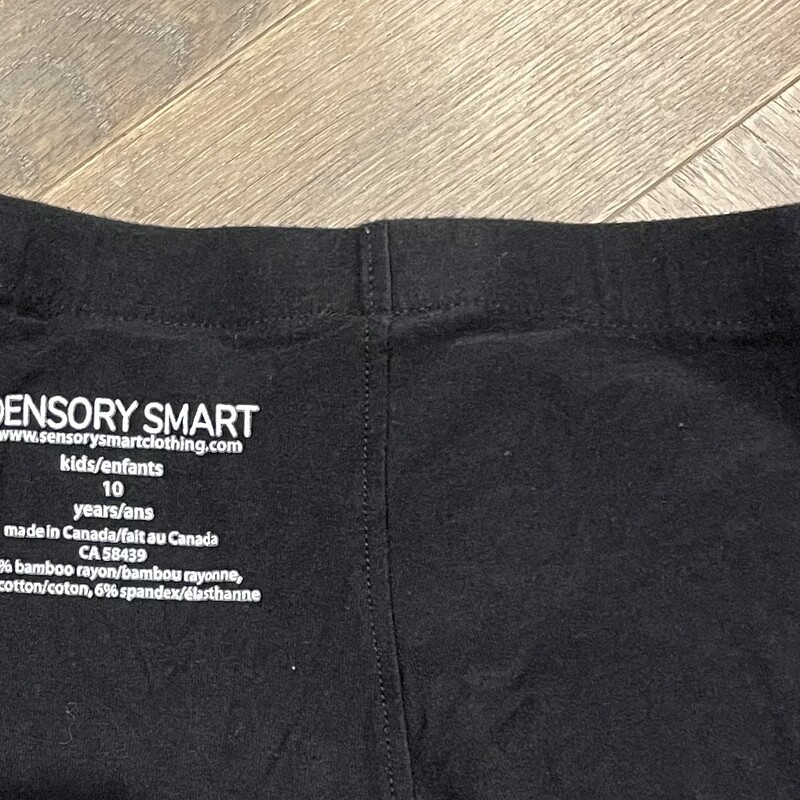 Sensory Smart Bottom, Black, Size: 10Y