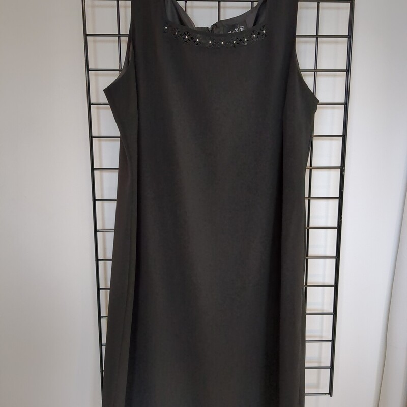 A.k.c Dress, Black, Size: 24