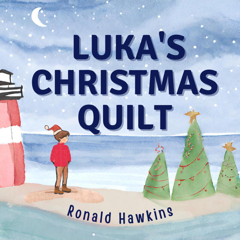 Lukas Christmas Quilt

Authorand Illustrator Ronald Hawkins - Old Saybrook CT

In the heart of our charming town, Ronald's book, Luka's Christmas Quilt, takes readers on a heartwarming journey alongside a young boy named Luka. As the holiday season beckons with its promise of presents and surprises, Luka's life takes a beautiful turn when an encounter with a quilt and the sage advice of his grandpa lead him down a path of self-discovery and understanding.

Through Ronald Hawkins' beautifully illustrated storytelling, Luka's Christmas Quilt not only enchants but also imparts the profound message of love and togetherness. A must-read for the holiday season, this book promises to touch the hearts of both young and old, making it a cherished addition to your holiday reading list.