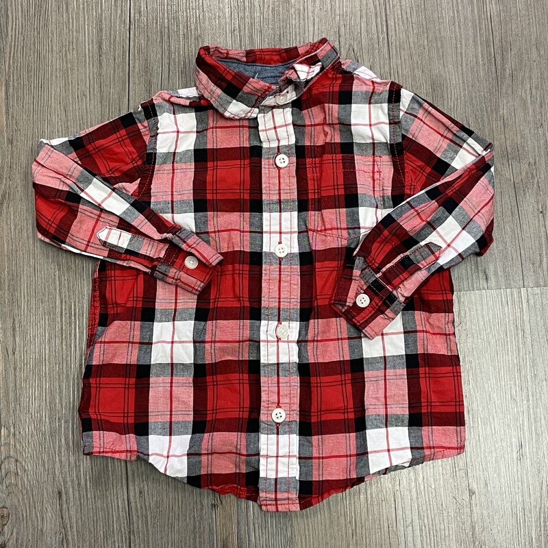 Gymboree Shirt, Red, Size: 2Y