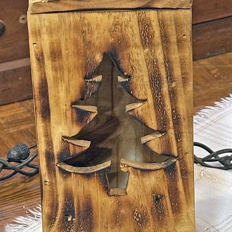 Handmade Wooden Tree Candleholder
16 In Tall x 6 In x 7 In.
