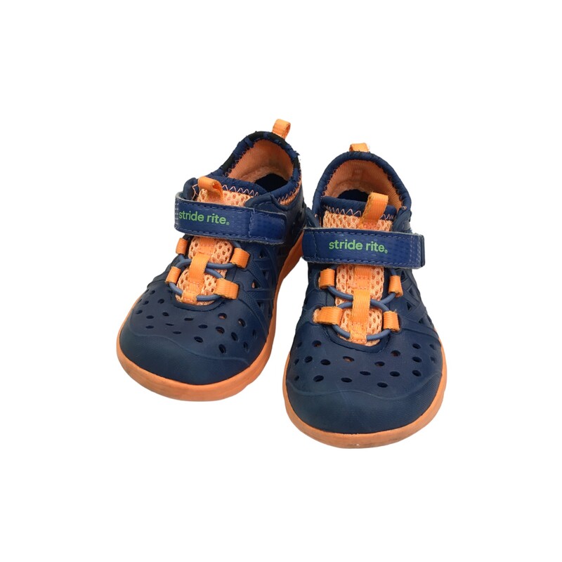 Shoes (Blue/Orange)