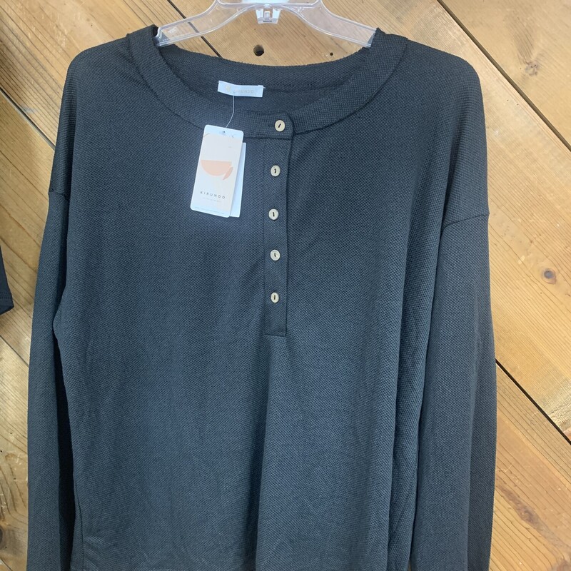 NEW KIRUNDO SHIRT, BLACK, Size: XL
